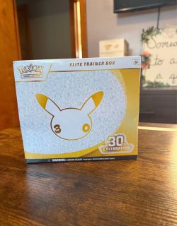 30th anniversary pokemon elite trainer box