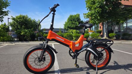 New E-bike Folding + extra battery MIHOGO NX electric bike for sale trade