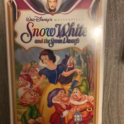 RARE Snow White and the Seven Dwarfs VHS Walt Disney Masterpiece collection 1524