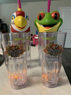 Rainforest cafe souvenir cups