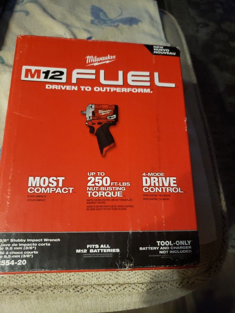Milwaukee 3/8 Stubby