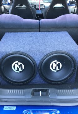 Memphis subwoofers and amplifier