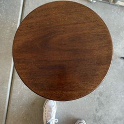 Circular Wooden Table
