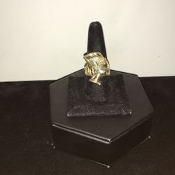 34618-1 10KYG PHAROH HEAD RING 