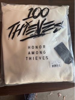 100 theives cream hoodie 2019
