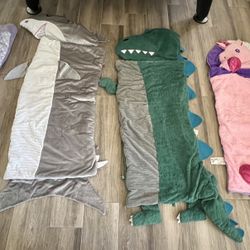 Plush Character Sleeping Bags for Kids
