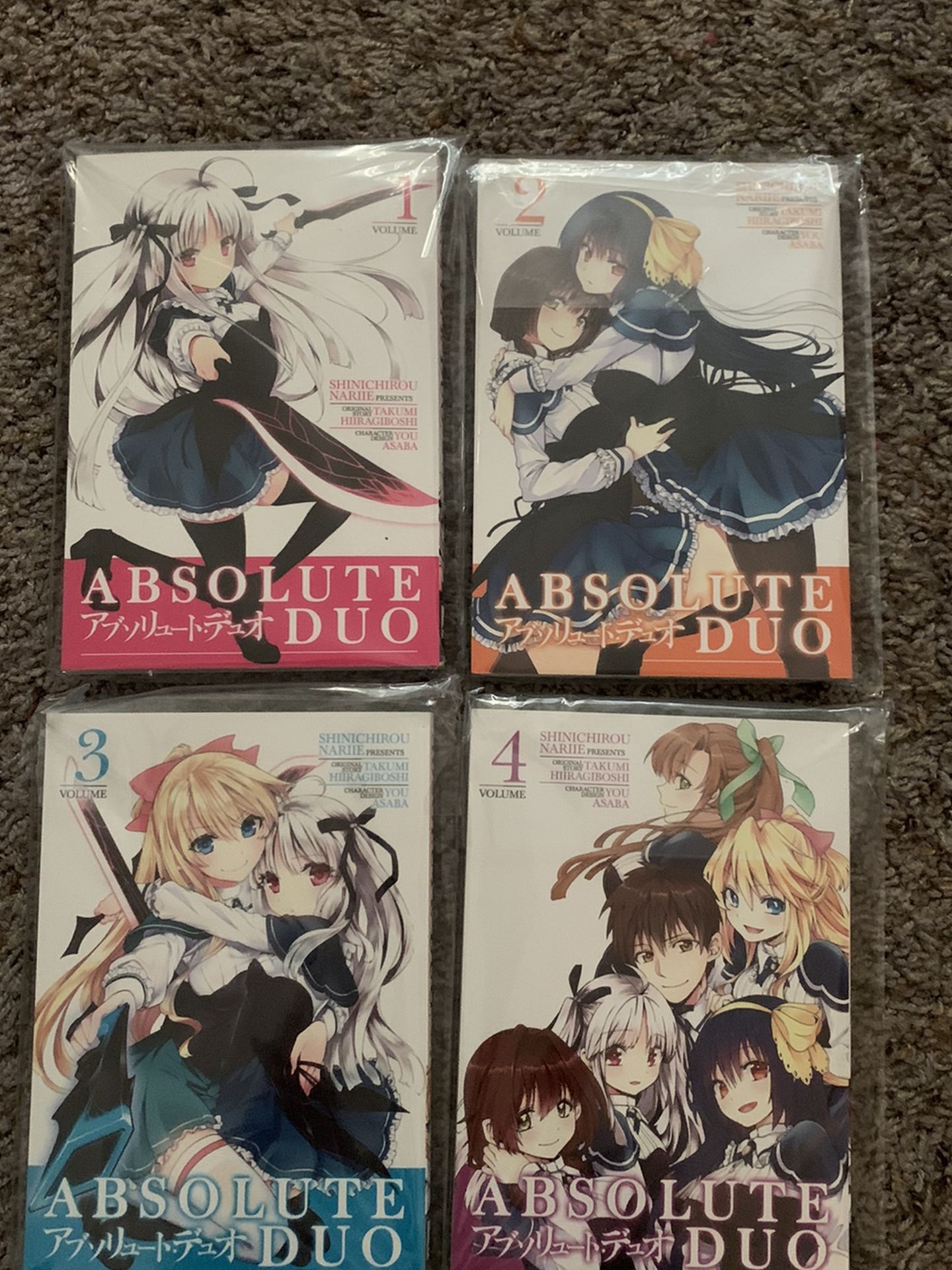 Manga (Absolute Duo Volumes 1-4) for Sale in Santa Maria, CA - OfferUp