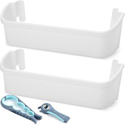 Refrigerator Door Shelf Bin Replacement, Compatible with Frigidaire X 2