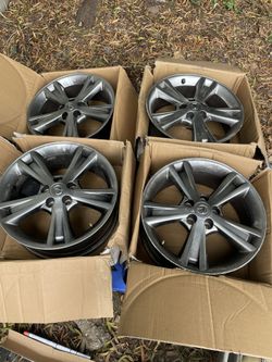Lexus wheel rims 18’