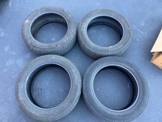 Set of 4 Michelin Primacy Tires 255/55/20