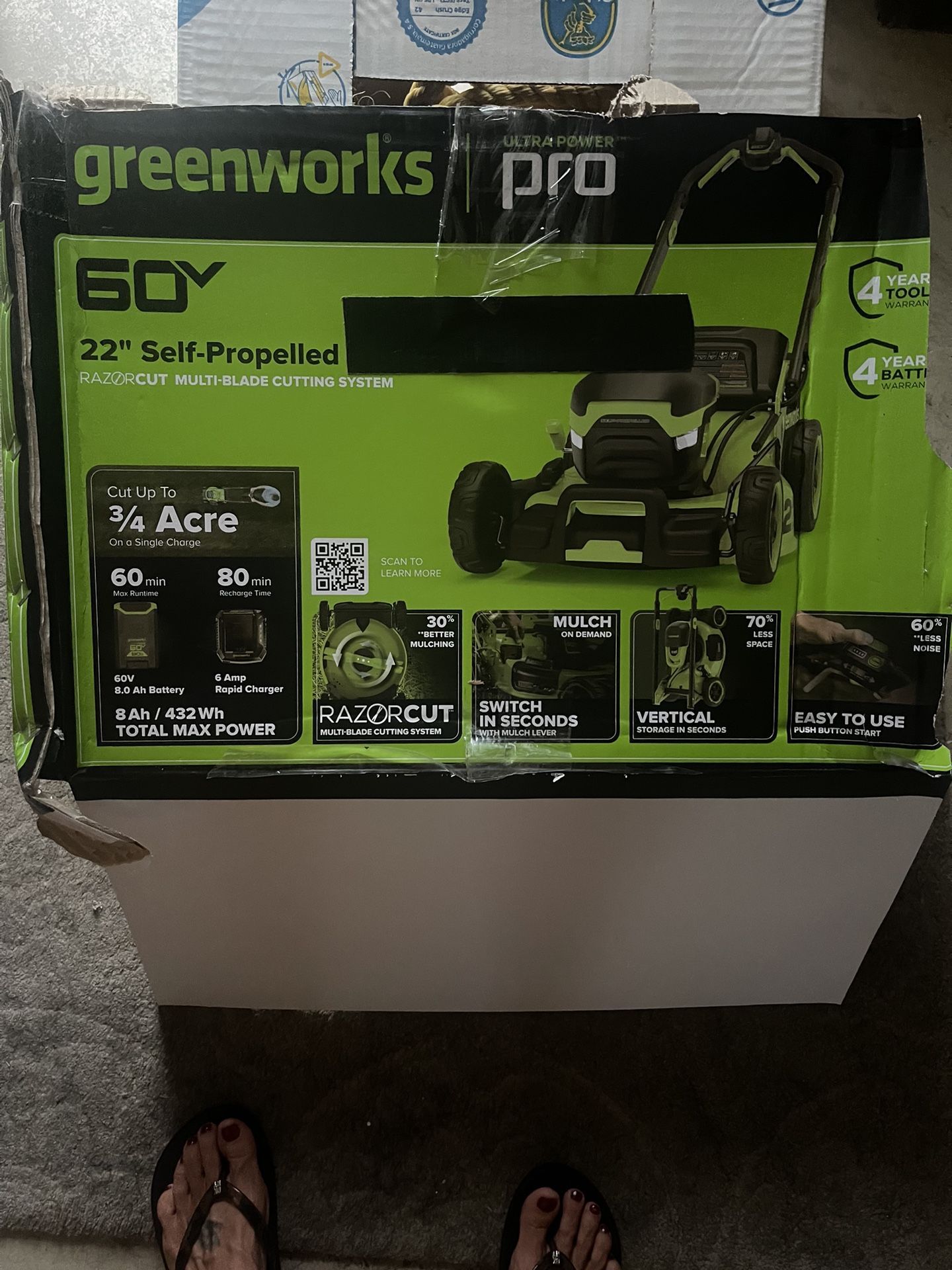 Greenworks Lawnmower