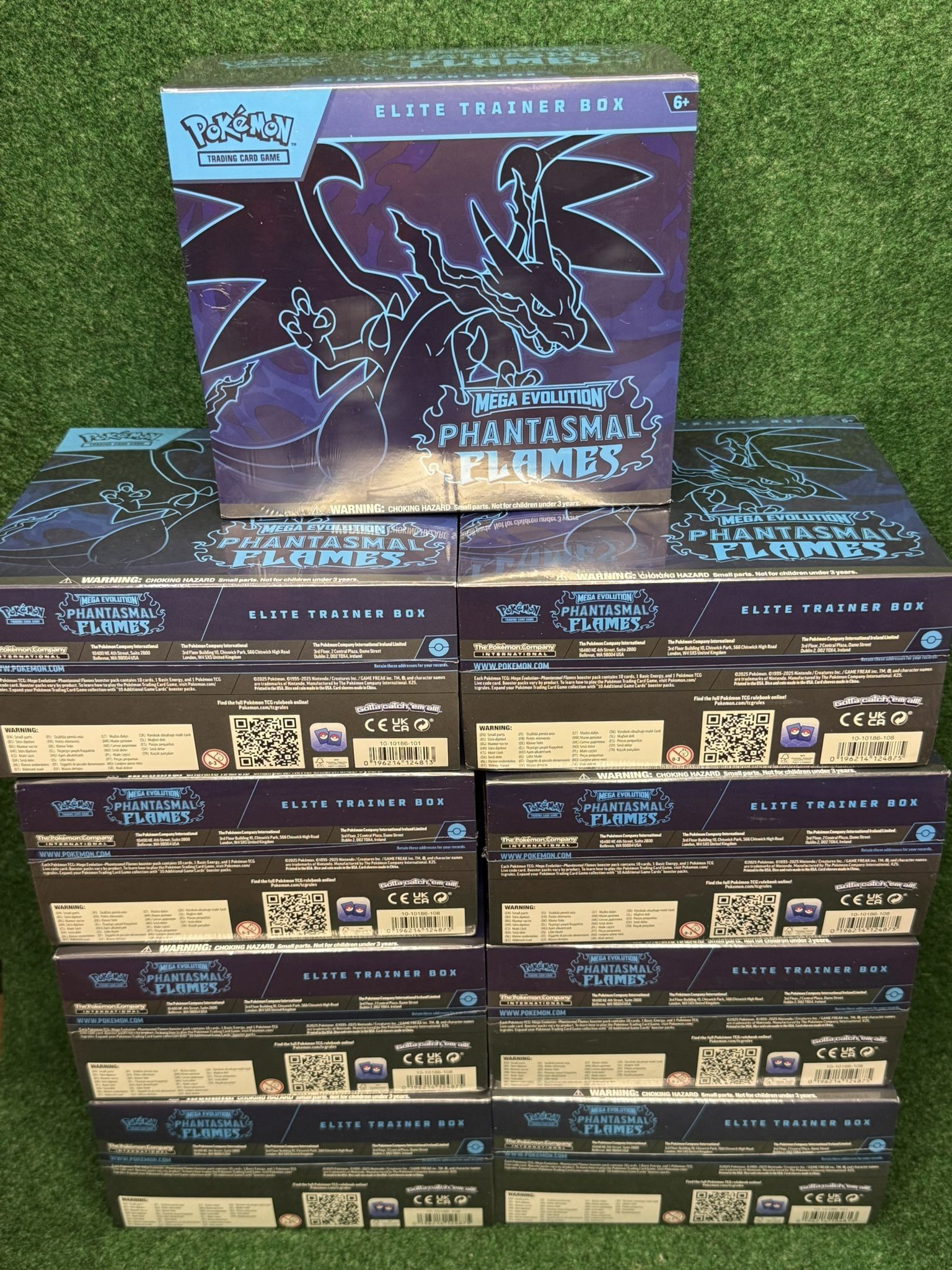 Pokemon Phantasmal Flames ETB (set of 8)