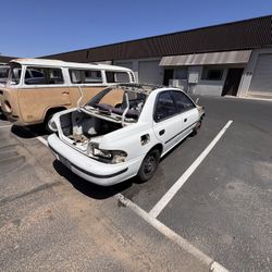 1993 Subaru Impreza Sedan Shell Not Wrecked No Rust W TITLE