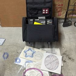 Scrapbooking Carrier and Supplies