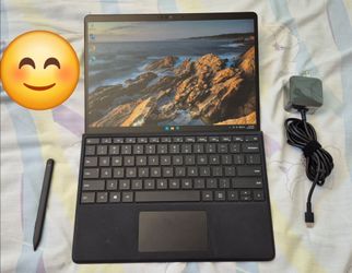 Microsoft Surface Pro X 13" 4G LTE Windows + Stylus Slim Pen SQ1 8GB RAM 128GB SSD 45W Charger PC Laptop Tablet