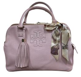 Tory Burch pebbled leather 3 compartment Shoulder bag