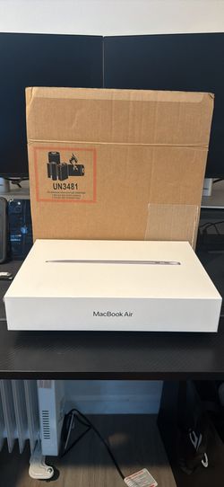 Brand New / Unused - Apple MacBook Air 13" M1 (8GB RAM, 256GB SSD) - Space Gray⁠