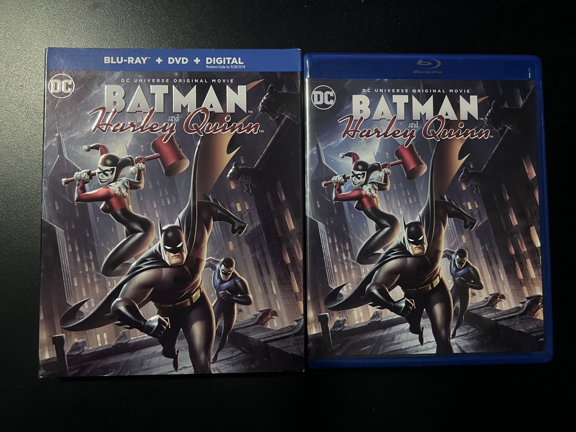 Batman And Harley Quinn Blu Ray