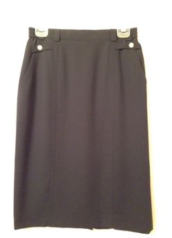 Catherina Hepfer Black Skirt Size 6 New