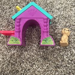 Barbie Dog House With Dog