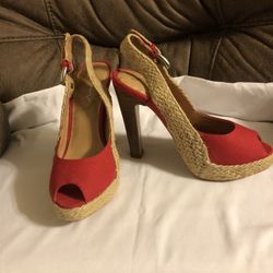 Red High Heel Shoes