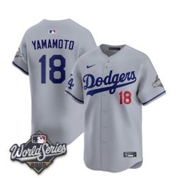 Yamamoto 2025 World Series Jersey