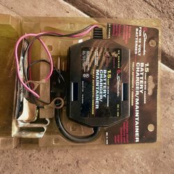Schumacher 1.5 amp battery charger maintainer