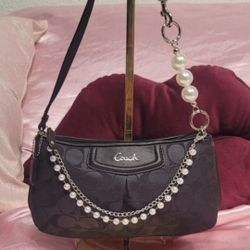 Coach Y2K Black Signature C Mini Bag 