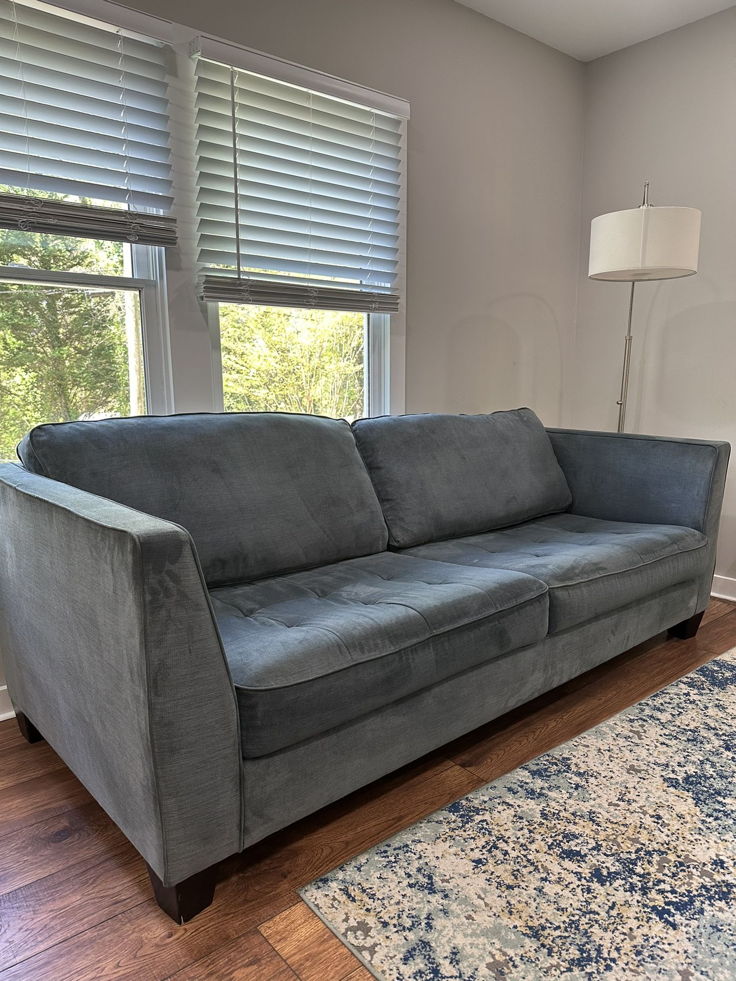 Blue Sleeper Sofa