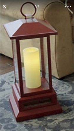 Duraflame 2.5 ft tall lantern style candle/ space heater *new in box!! for  Sale in Phoenix, AZ - OfferUp