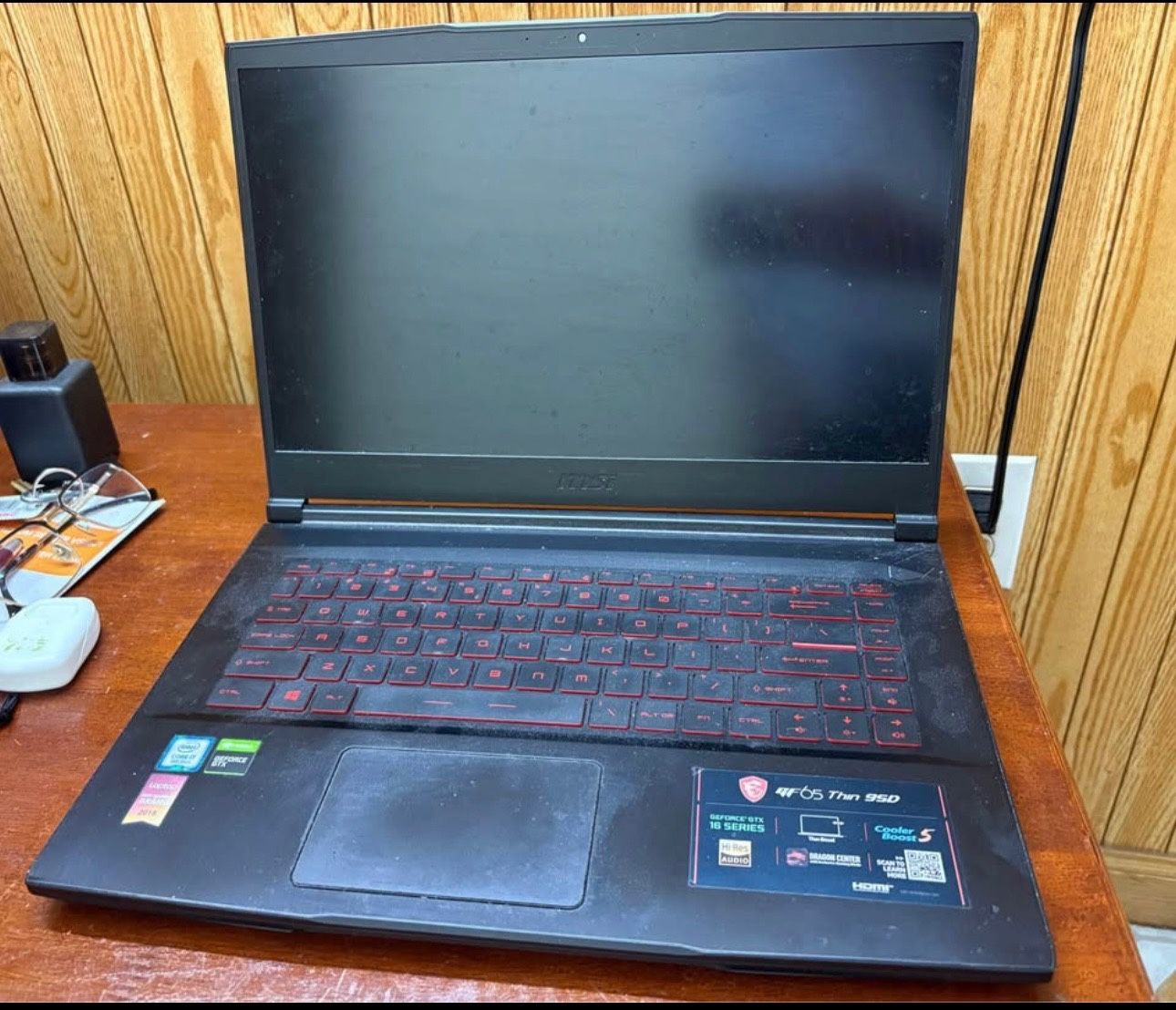 MSI Gaming laptop GF65