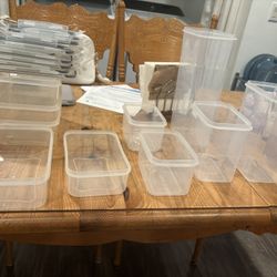 10 Plastic Storage Containers With Lids 