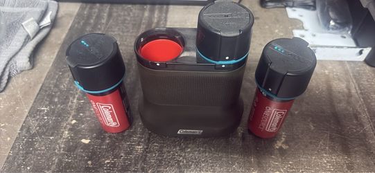 Coleman OneSource Charging Station With 3 Batteries – $75