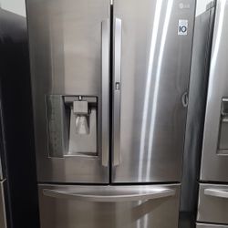 French Door LG Door In Door Stainless Steel 