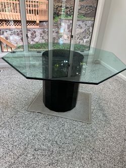 Marble base table