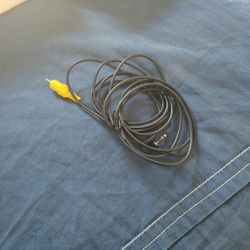 RCA CABLE- YELLOW MALE TO 3.55 (9FT)