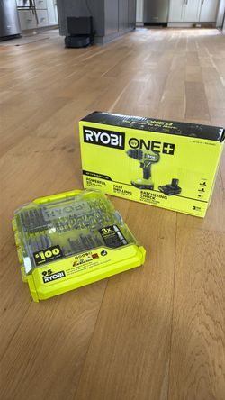 Ryobi 18V Drill/Driver Kit with 95-Piece Bit Set