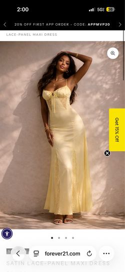 Small, Yellow summer dress, brand new