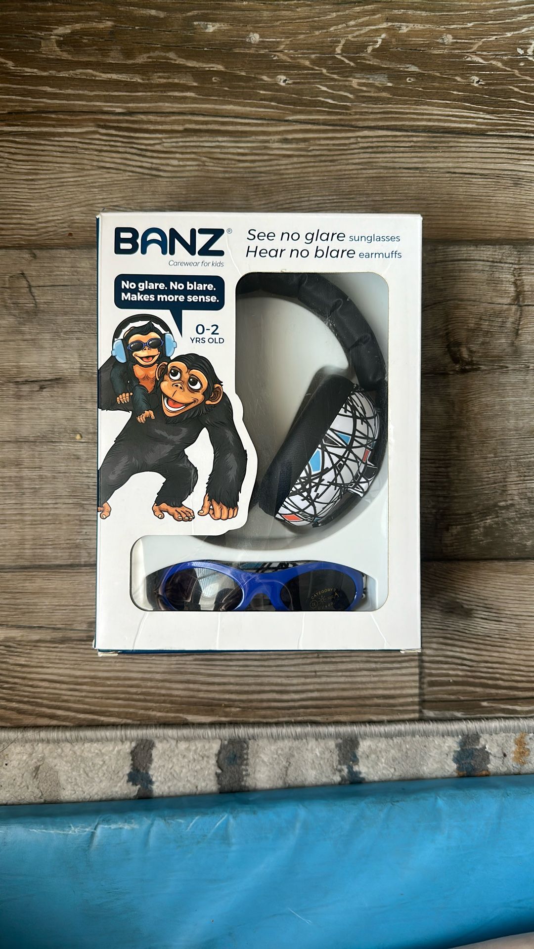 BANZ Ear Protection and Sunglasses