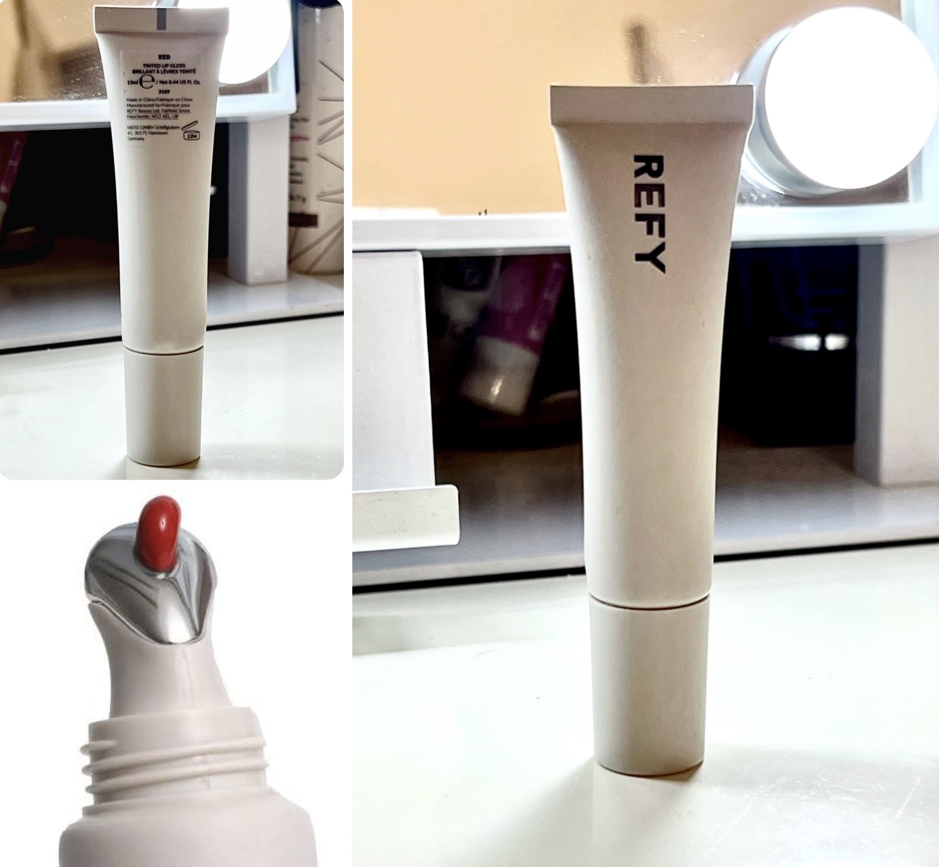 Refy Lip Gloss // Red