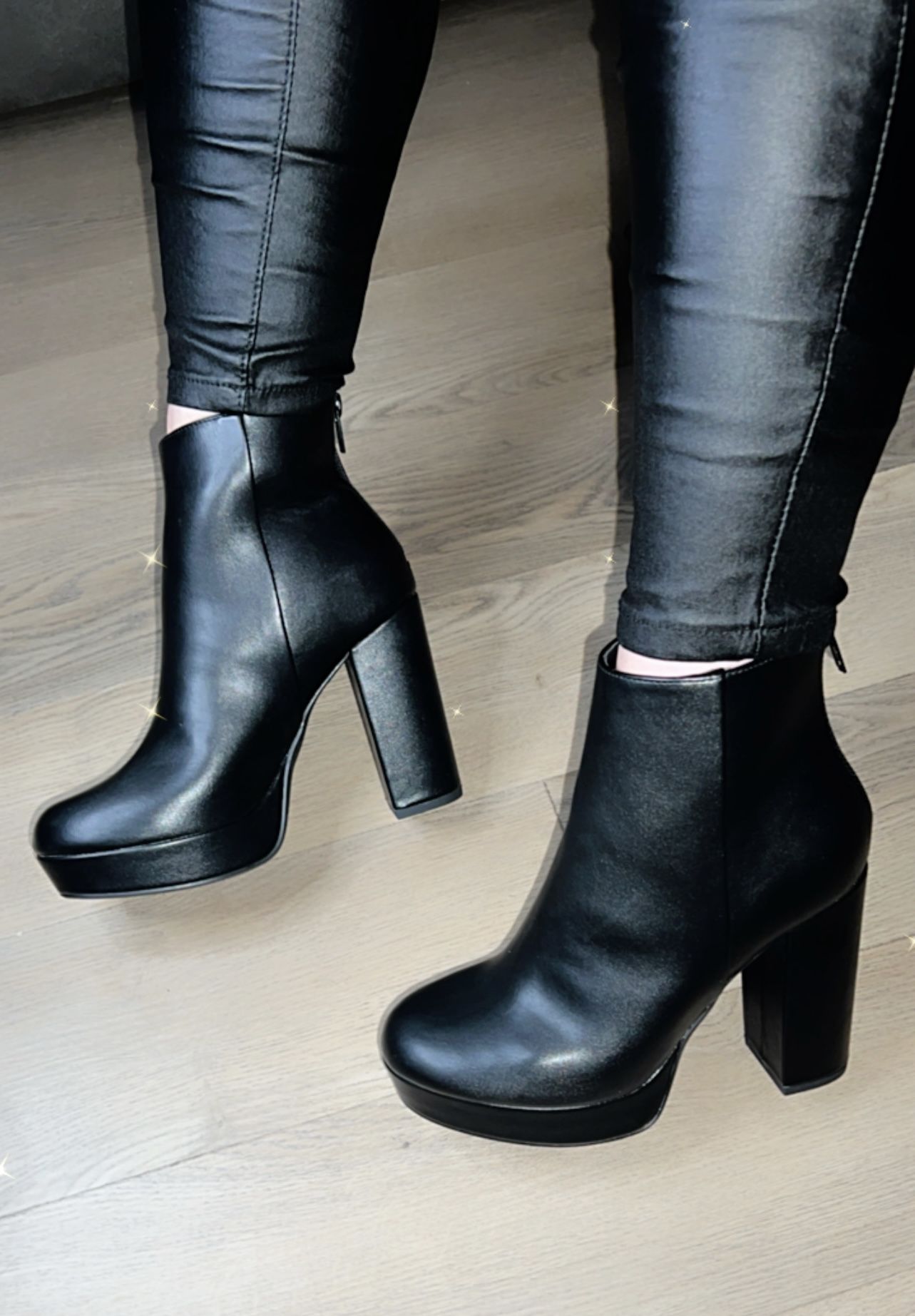Black Platform Boots