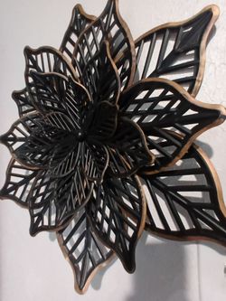 Metal Flower Wall Art Decor
