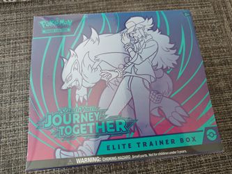 Pokemon journey together ETB elite Trainer Box

4 boxes left 