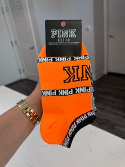 Vitorias Secret PINK No Show Socks Set of 3 NEW