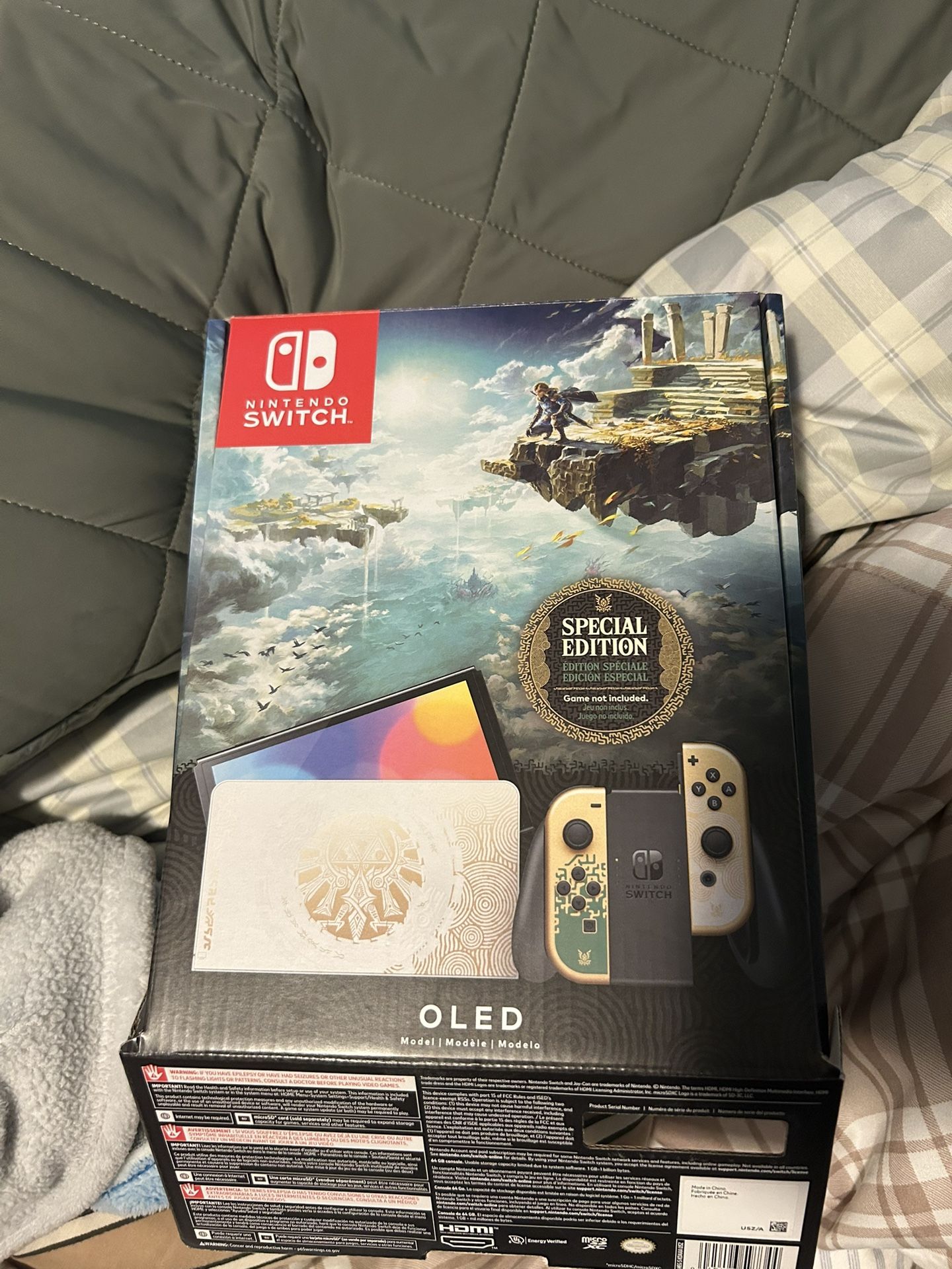 Nintendo switch oled Zelda edition