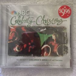 NBC Celebrity Christmas Music CD New