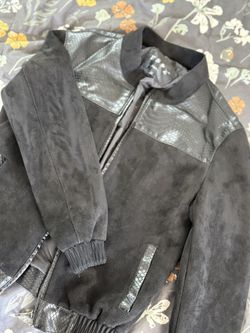 Leather Jacket Kids xL