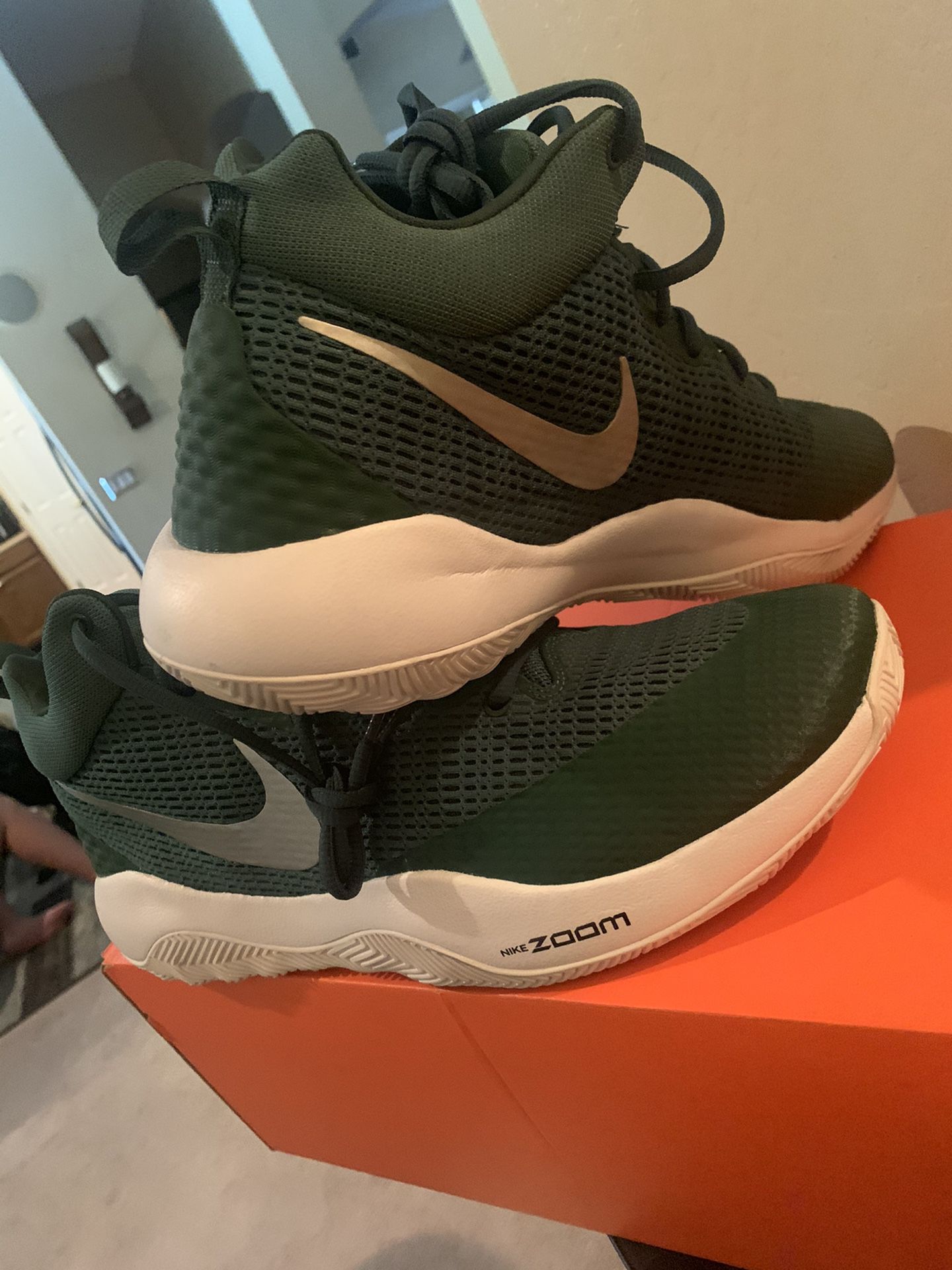 Nike zoom basketball shoes