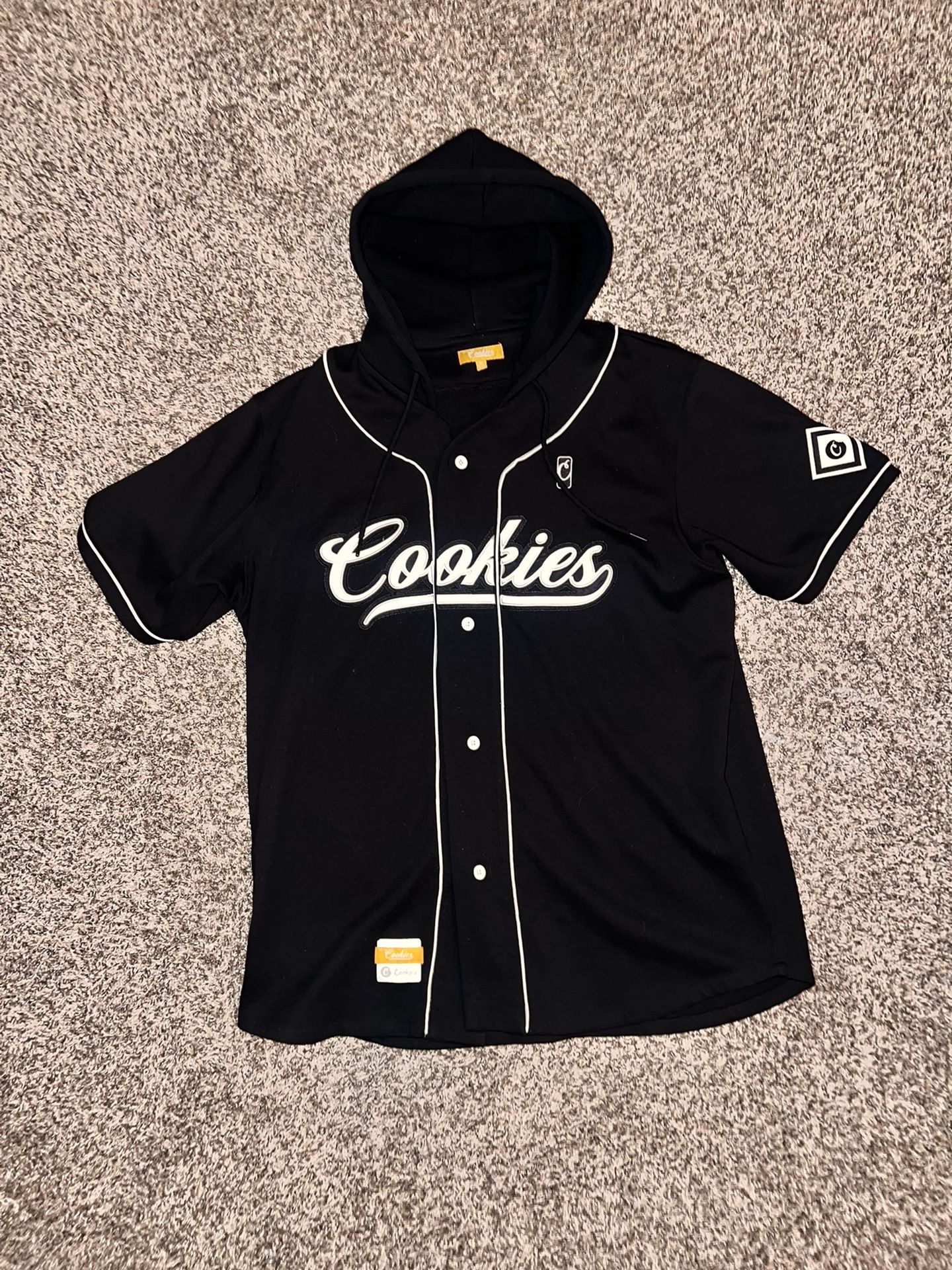 Cookies Hooded Baseball Jersey
