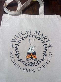 Witches Mart tote bag